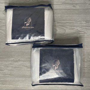 Nwt phantoscope 2 shrink wrapped 18x18 inch throw pillows ( no covers )